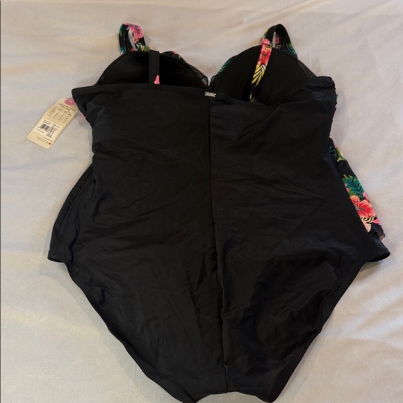 Krista Plus Swimsuit Tropical Floral Women's One Piece Size 20WD - Picture 4 of 9